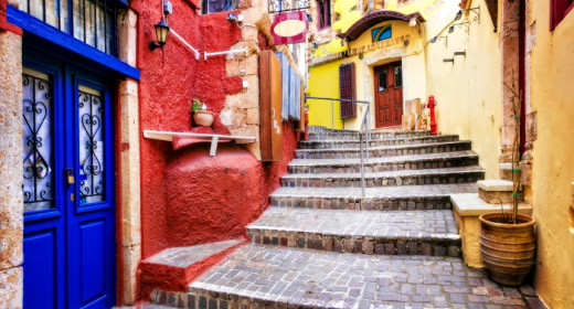 Exploring the picturesque town of Chania