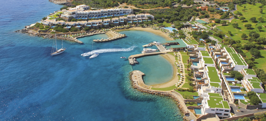 Best Spa Havens in the Mediterran peninsula aerial view
